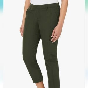 Kirkland Women's 4-Way Stretch Ankle Travel Pants Lightweight Size 14